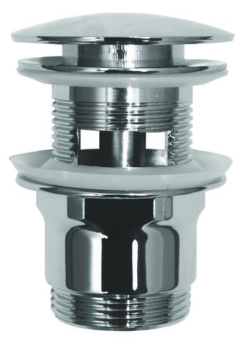 Bonde de lavabo clic clac laiton avec trop plein